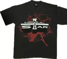 H3star T-Shirt — Black