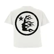 Hellstar Sports Core Gel Logo T-Shirt — White/Black